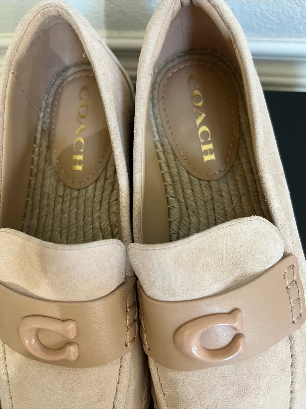 Coach Camilla Suede Espadrilles